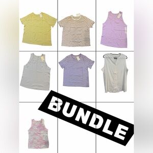 EIGHT SHIRT BUNDLE Summer Spring Tanks Short Sleeve Size 3x Target